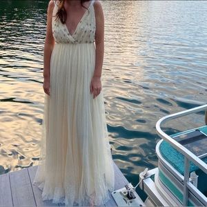 Neve Embellished Bodice Maxi Dress
